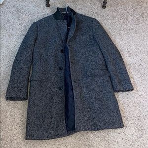 J.crew button up long coat
